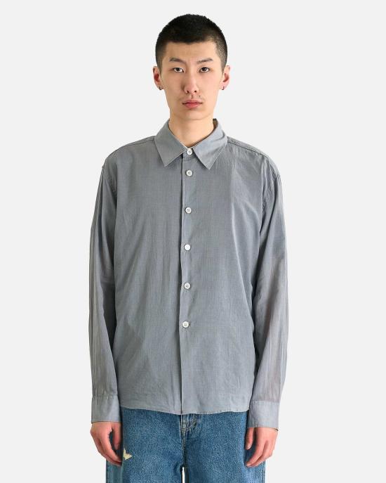  아워레가시 긴팔 셔츠 우리의 유산 너머  얼음 차가운 회색 흐린 면