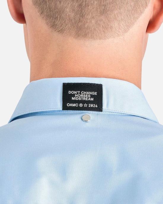  오에이엠씨 긴팔 셔츠 Oamc 호머  라이트 블루 - OAMC