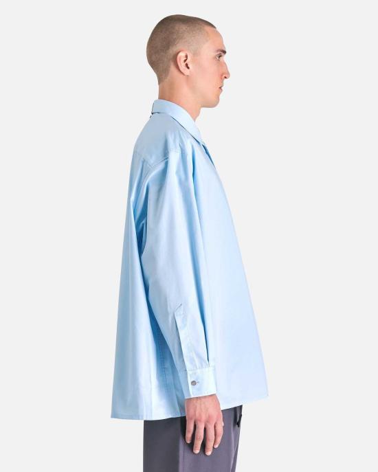  오에이엠씨 긴팔 셔츠 Oamc 호머  라이트 블루 - OAMC