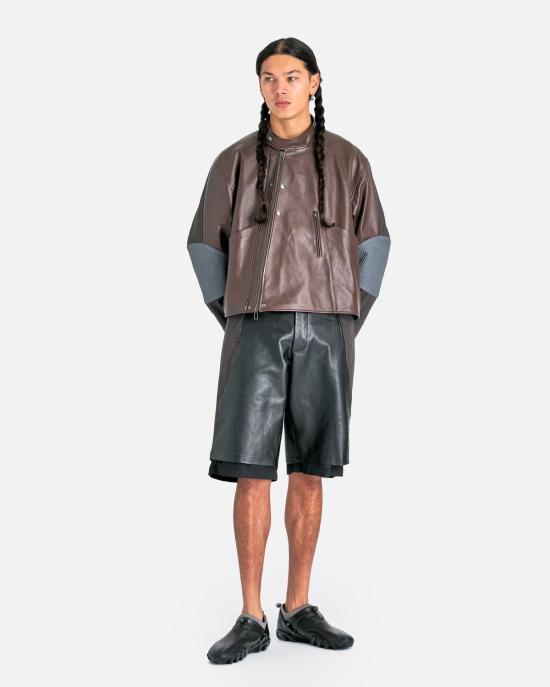  At.Kollektive 숏팬츠 X Kiko Kostadinov Inayat 반바지 블랙/터틀 그린