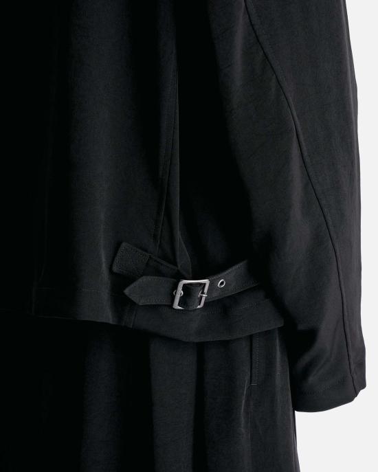  요지 야마모토 자켓 뿌르 옴므 A 지퍼 블루종 블랙 - YOHJI YAMAMOTO