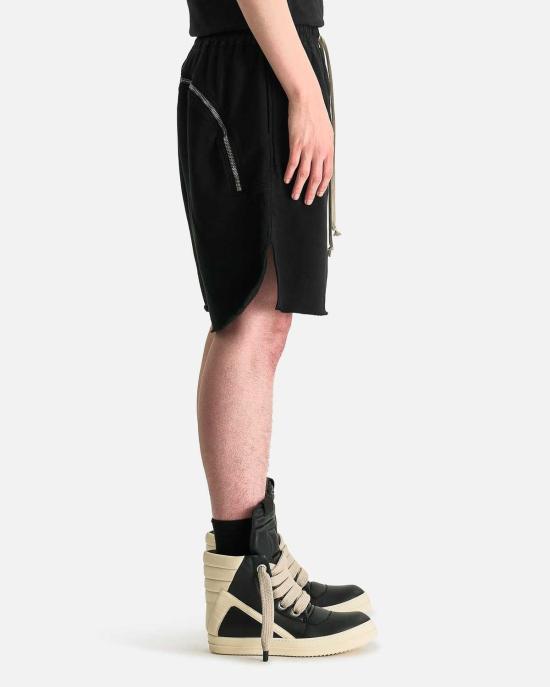  릭 오웬스 숏팬츠 버트 지퍼 롱 복서 팬츠 - RICK OWENS