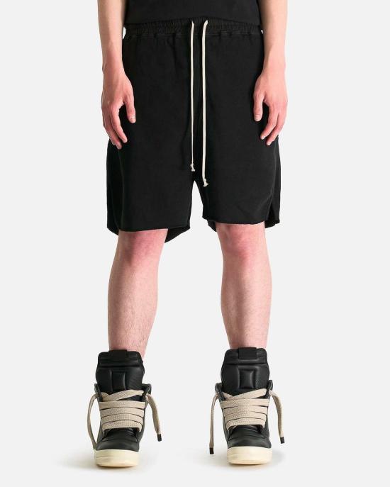  릭 오웬스 숏팬츠 버트 지퍼 롱 복서 팬츠