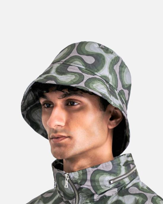  드리스 반 노튼 버킷햇 길리  카키 - DRIES VAN NOTEN