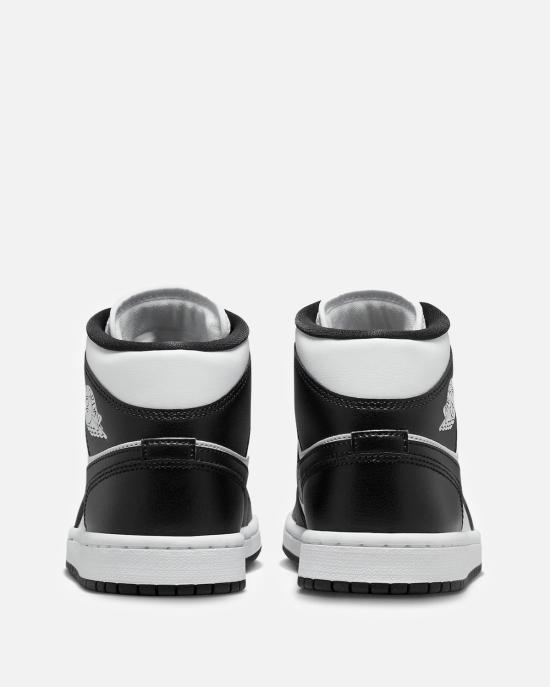  에어조던 뮬/슬리퍼 조던 여성용 에어 조던 1 미드 화이트/블랙 - AIR JORDAN