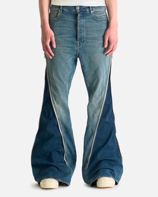  릭 오웬스 데님 팬츠 볼란 바나나