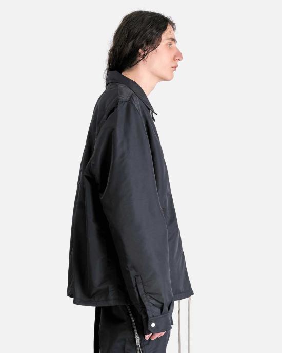  릭 오웬스 봄버 자켓 Zipfront 재킷 블랙 - RICK OWENS