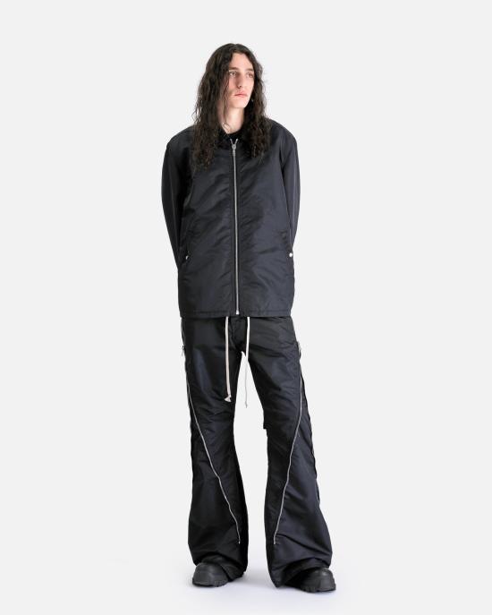  릭 오웬스 봄버 자켓 Zipfront 재킷 블랙 - RICK OWENS