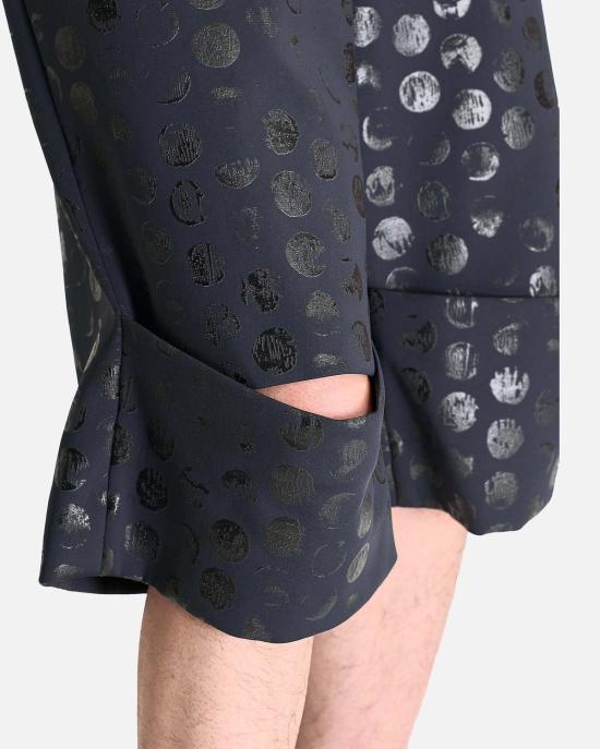  꼼데가르송 숏팬츠 Comme Des Garçons 폴카 도트 반바지 블랙 - COMME DES GARCONS