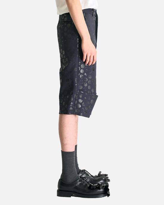  꼼데가르송 숏팬츠 Comme Des Garçons 폴카 도트 반바지 블랙 - COMME DES GARCONS