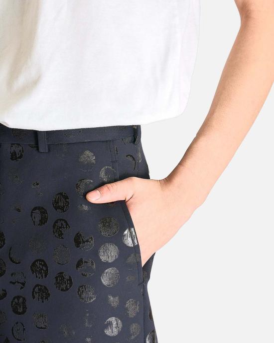  꼼데가르송 숏팬츠 Comme Des Garçons 폴카 도트 반바지 블랙 - COMME DES GARCONS