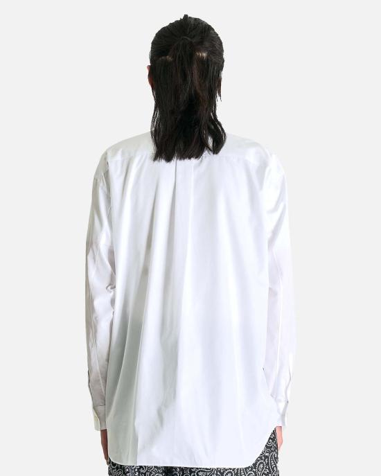  꼼데가르송 긴팔 셔츠 Comme Des Garçons 버튼업 긴팔 화이트 - COMME DES GARCONS