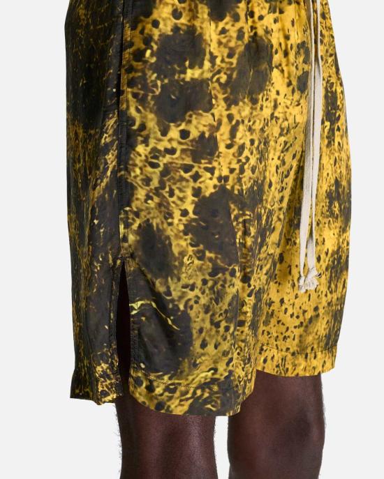  릭 오웬스 숏팬츠 복서 팬츠 애시드 블랙 - RICK OWENS