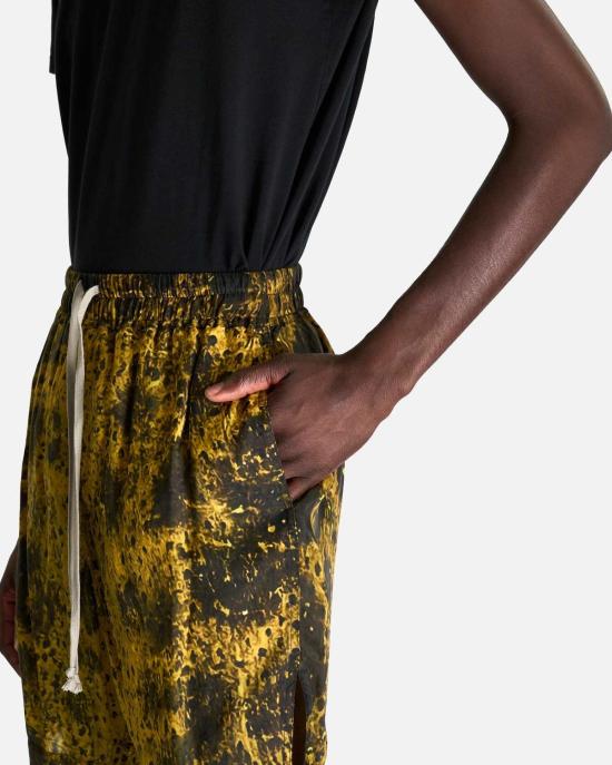  릭 오웬스 숏팬츠 복서 팬츠 애시드 블랙 - RICK OWENS