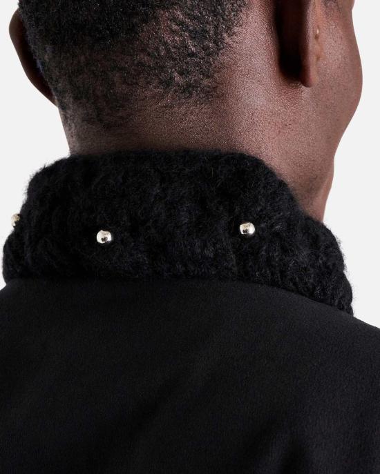  나마체코 자켓 립스톤 봄버 재킷 블랙 - NAMACHEKO