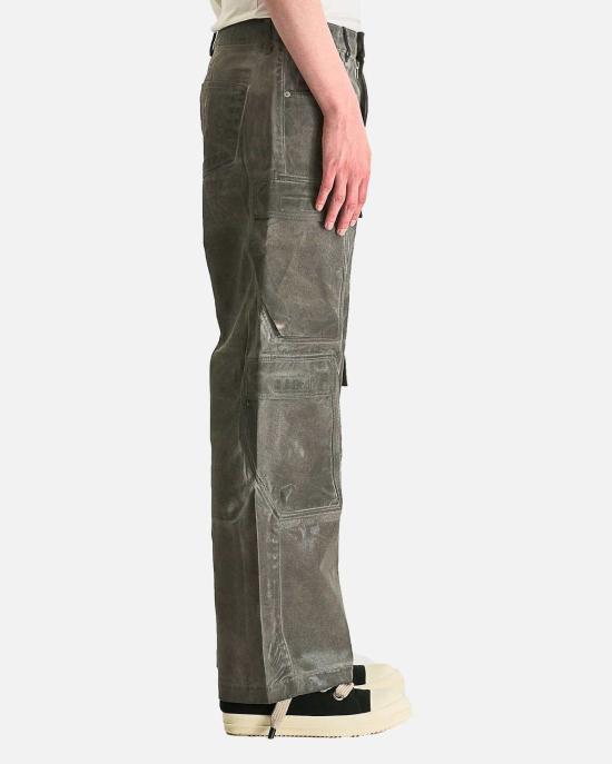  릭 오웬스 데님 팬츠 더블 카고 진 - RICK OWENS