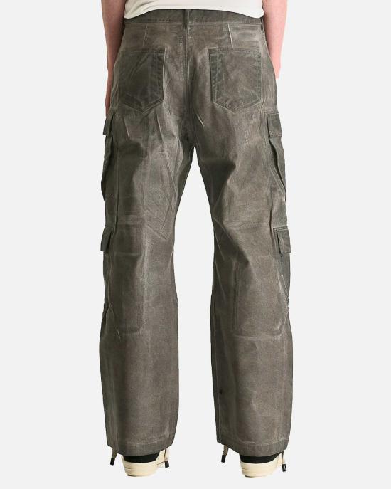  릭 오웬스 데님 팬츠 더블 카고 진 - RICK OWENS
