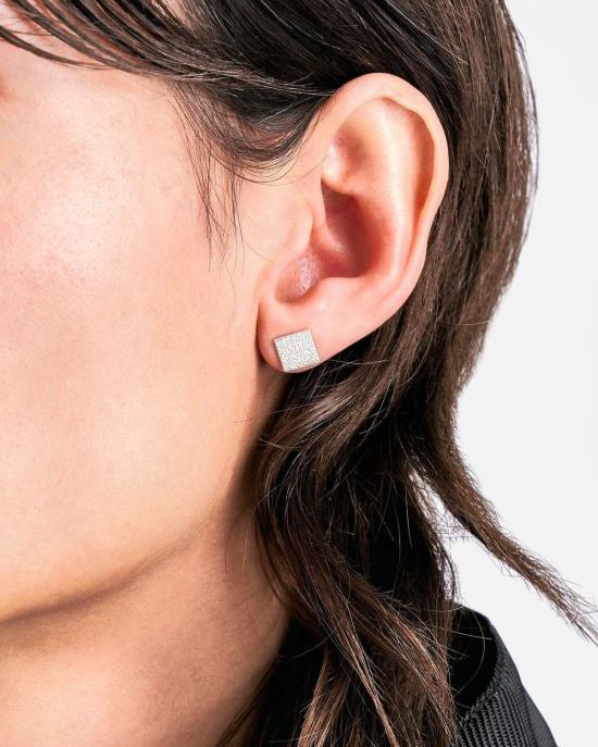  시크릿 오브 만나 이어링 Secret Of Manna QR 코드  실버 - SECRET OF MANNA