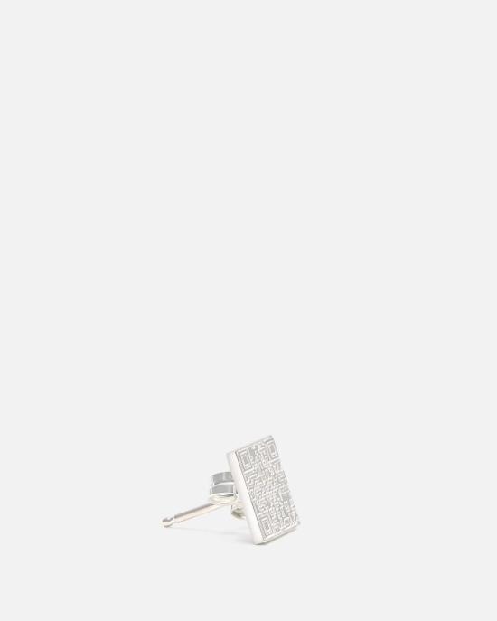  시크릿 오브 만나 이어링 Secret Of Manna QR 코드  실버 - SECRET OF MANNA