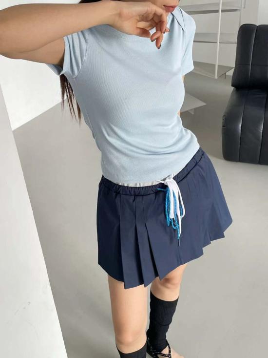  더 엔케이씨 스토어 숏 스커트 Nkc 스토어 피파 스커트 - The NKC Store