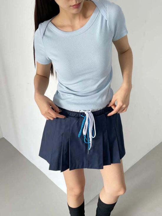  더 엔케이씨 스토어 숏 스커트 Nkc 스토어 피파 스커트 - The NKC Store