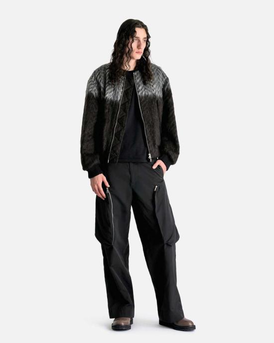  드리스 반 노튼 봄버 자켓 Dries Van Noten Verso Tris M.W 재킷 다크 브라운 - DRIES VAN NOTEN