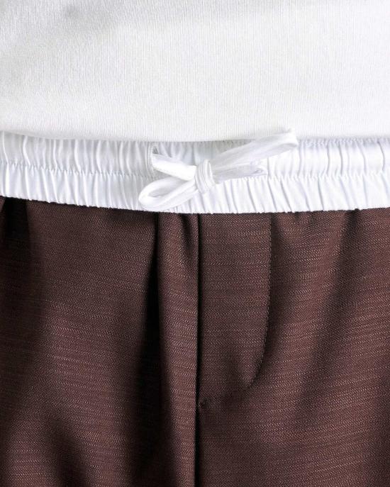  웨일즈보너 스트레이트 팬츠 웨일즈 보너 커리지 팬츠 다크 브라운/블루 - WALES BONNER