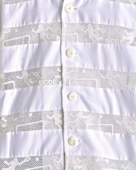  보디 반팔 셔츠 보드 테니스 레이스 Ss  크림 - BODE