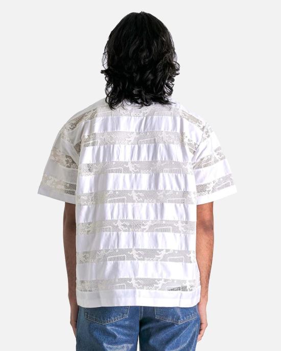  보디 반팔 셔츠 보드 테니스 레이스 Ss  크림 - BODE