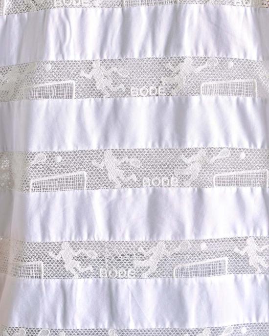  보디 반팔 셔츠 보드 테니스 레이스 Ss  크림 - BODE