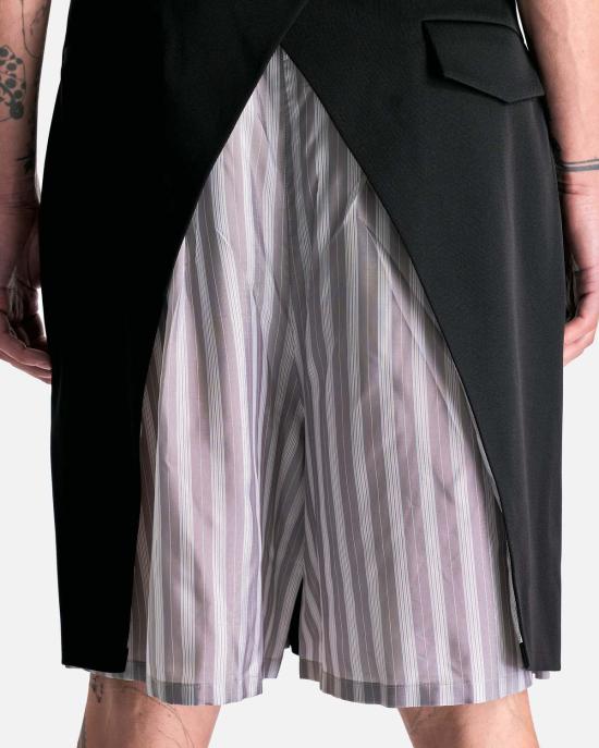  나마체코 숏팬츠 티단 숏 블랙 - NAMACHEKO