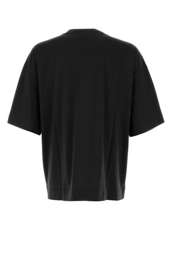 25SS 드리스 반 노튼 반팔 티셔츠 2510211131603 900 Black - DRIES VAN NOTEN