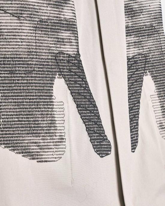  릭 오웬스 긴팔 셔츠 점보 아우터 펄/블랙 - RICK OWENS