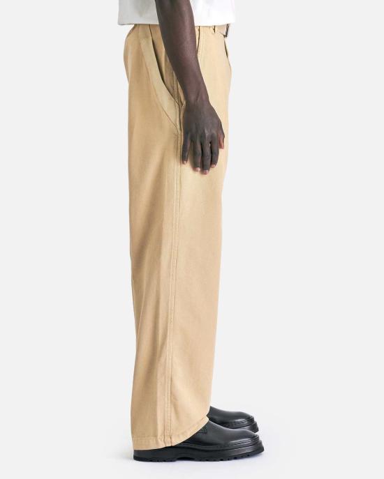  자크뮈스 스트레이트 팬츠 자크무스 더 브라운 팬츠 베이지 - JACQUEMUS