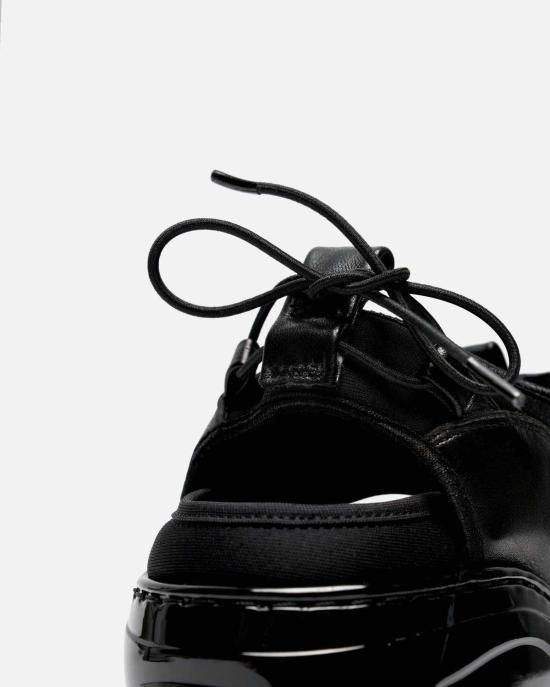  시몬로샤 뮬/슬리퍼 시몬 로샤 클래식 트래커 트레이너 블랙 나파 - SIMONE ROCHA