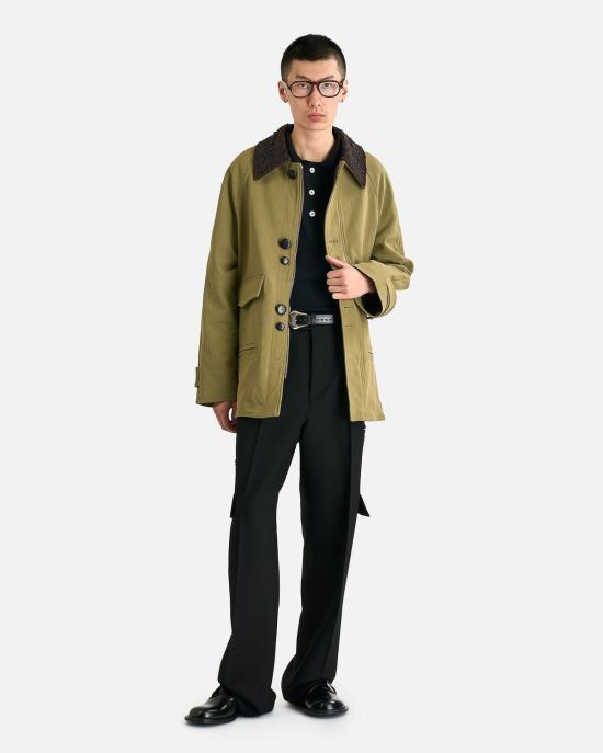  나마체코 자켓 자수 칼라 재킷 피스타치오 - NAMACHEKO