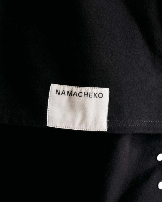  나마체코 자켓 브레이디드 요크 재킷 블랙 - NAMACHEKO