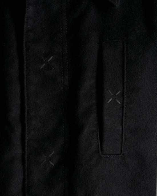  나마체코 자켓 브레이디드 요크 재킷 블랙 - NAMACHEKO