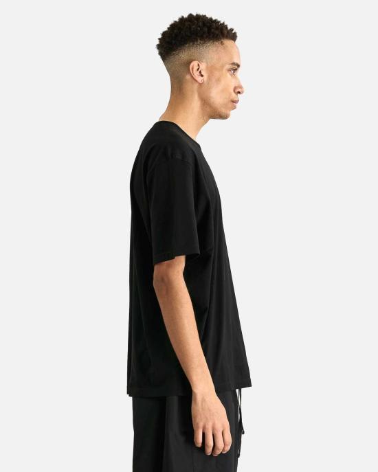  르메르 반팔 티셔츠 릴렉스 티셔츠 블랙 - LEMAIRE