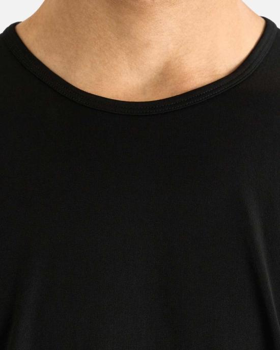  르메르 반팔 티셔츠 릴렉스 티셔츠 블랙 - LEMAIRE