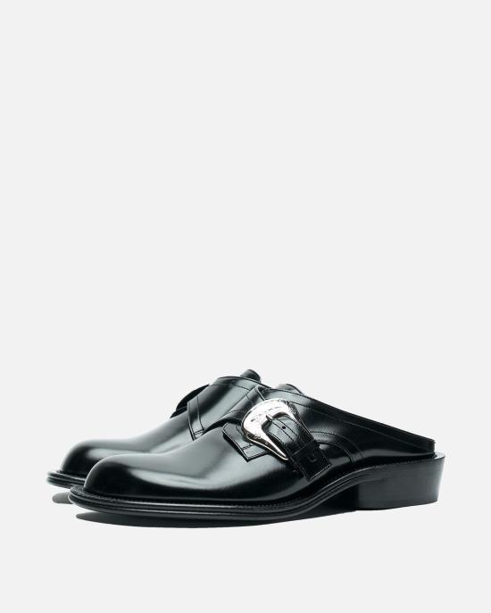  나마체코 뮬/슬리퍼 몽크스트랩 뮬 블랙 - NAMACHEKO