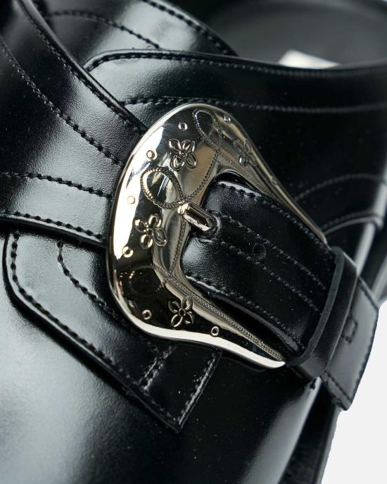  나마체코 뮬/슬리퍼 몽크스트랩 뮬 블랙 - NAMACHEKO