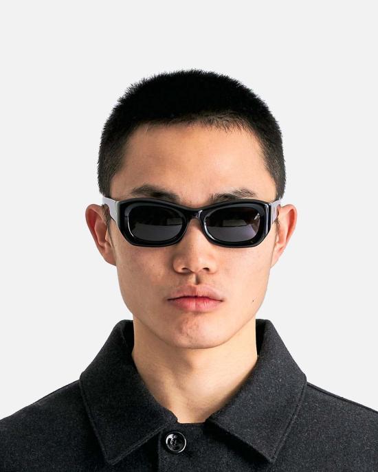  포트탕헤르 선글라스 포트 탠저 탠저린  블랙/블랙 - PORT TANGER