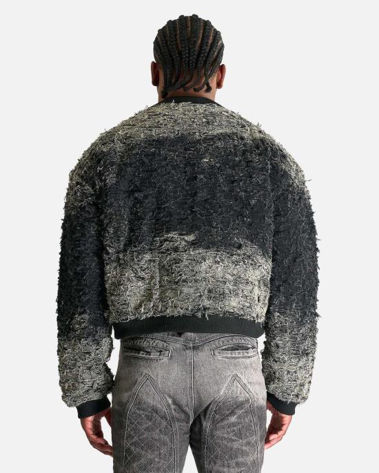  후 디싸이즈 워 봄버 자켓 전쟁을 결정하는 사람은 누구인가 Wdw Husk Bomber Coal - WHO DECIDES WAR