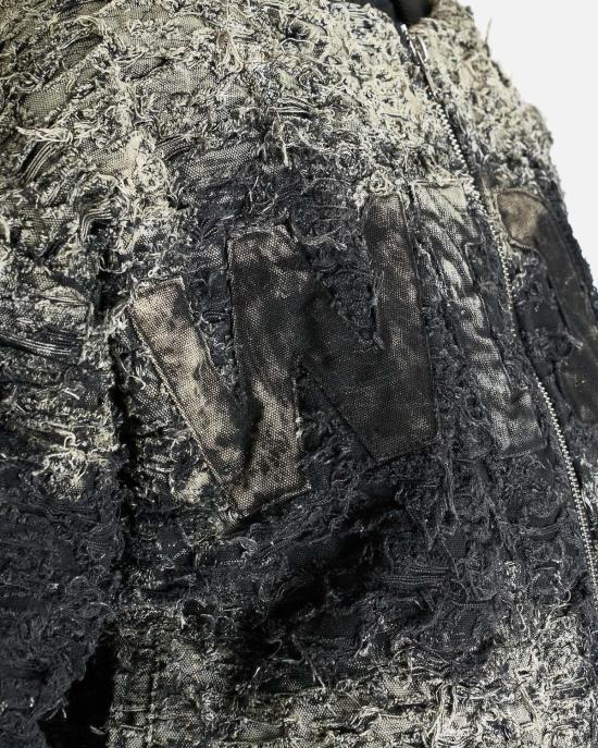  후 디싸이즈 워 봄버 자켓 전쟁을 결정하는 사람은 누구인가 Wdw Husk Bomber Coal - WHO DECIDES WAR