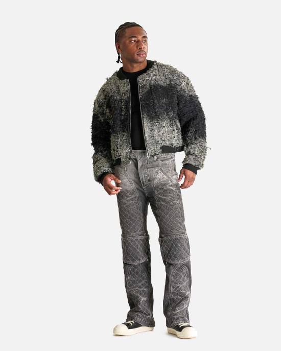  후 디싸이즈 워 봄버 자켓 전쟁을 결정하는 사람은 누구인가 Wdw Husk Bomber Coal - WHO DECIDES WAR