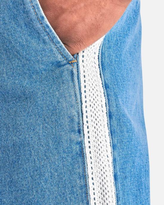  웨일즈보너 스트레이트 팬츠 웨일즈 보너 에터니티 팬츠 라이트 블루 - WALES BONNER