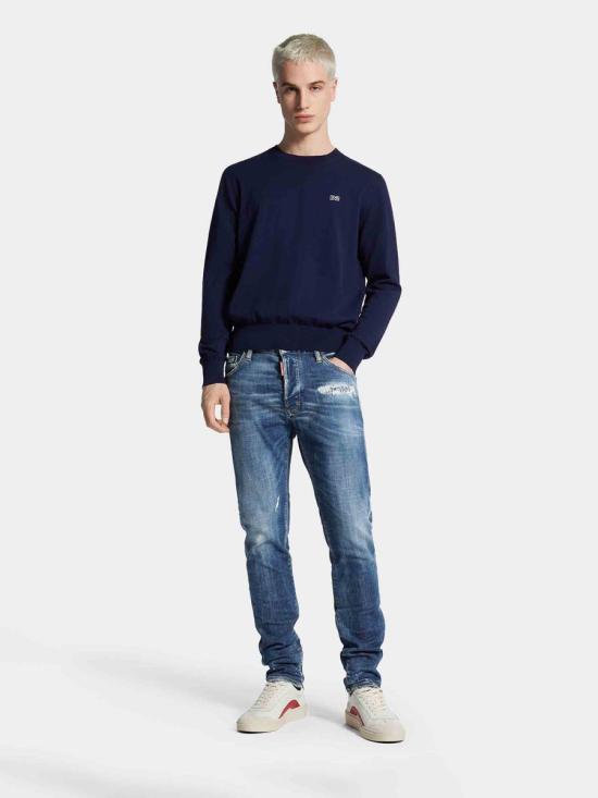 25FW 디스퀘어드2 데님 팬츠 S74LB1727S30872 470 DENIM BLUE - DSQUARED2