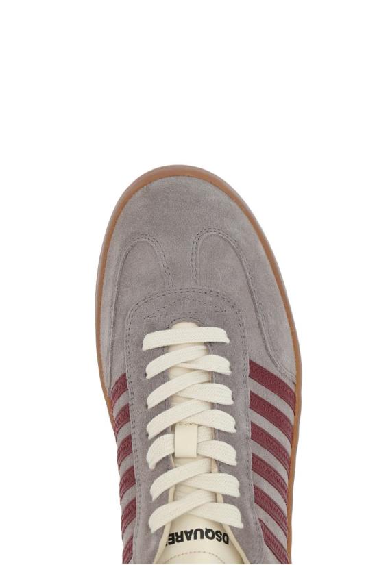 25FW 디스퀘어드2 스니커즈 SNM036414170001M4138 TAUPE BORDEAUX - DSQUARED2