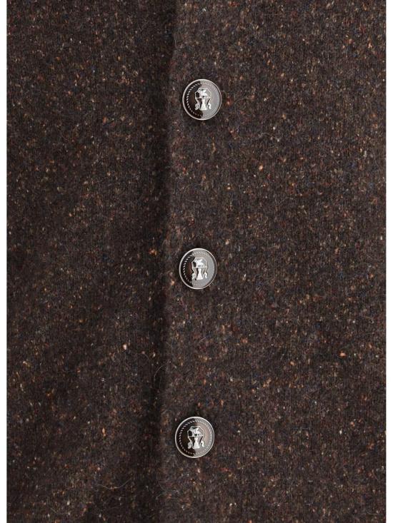 25FW 브루넬로 쿠치넬리 도네갈 가디건  MOH709206 CAX81 BROWN - BRUNELLO CUCINELLI